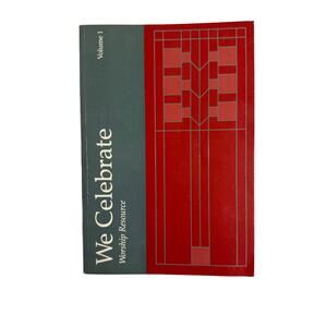 VTG" We Celebrate" Worship Resource Book Volume 1 800 Pages Voice-Piano-Guitar
